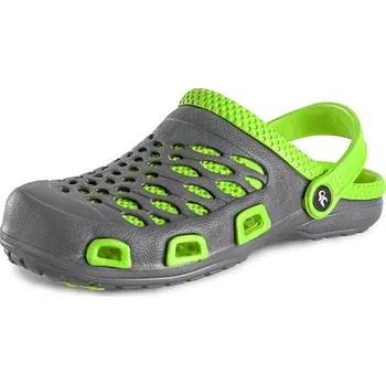 Pracovní obuv Obuv nazouvák CXS TREND, dámský, šedo-zelený Velikost: 38