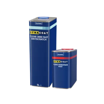 Lak na dřevo DYNACOAT Clear 3000 Fast Bezbarvý lak - 5l sada