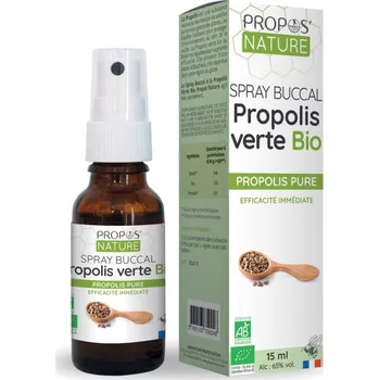 Ústní voda Propos Nature Bio Ústní sprej s organickým zeleným propolisem 15 ml
