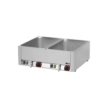 Vodní lázeň stolní pro 2x GN 1/1 - BM-21../BMV-21.. - více variant, Velikost pro 2x GN 1/1 - 150 s výpustí