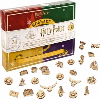 3D puzzle UGEARS UG70137 adventní kalendář Harry Potter