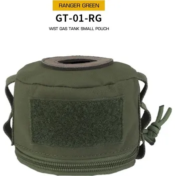 Airsoft Wosport Malé pouzdro pro plynovou kartuši a HPA lahev - Ranger Green