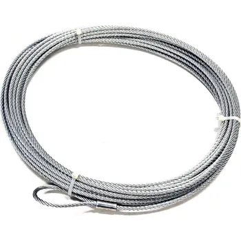 Tažné lano WARN ocelové lano 38m x 10mm 1960 N/mm