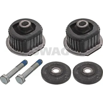 Opravná sada podvozku a pohonu kol Ložisko-sada, těleso nápravy SWAG 10 79 0006