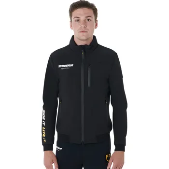 Pánská parka EQUESTRO Bunda Scuderia Equestro, pánská, černá XXL