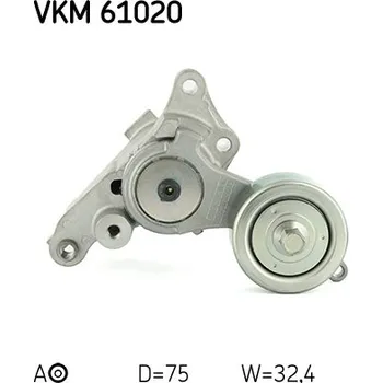 Napínák, žebrovaný klínový řemen SKF VKM 61020