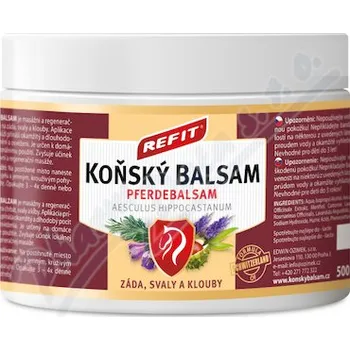 Masážní přípravek Refit Koňský balsam 500ml