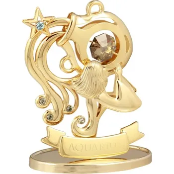 Znamení zvěrokruhu Crystocraft VODNÁŘ - zlatavá