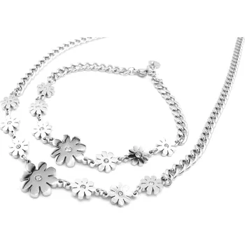 Souprava šperků Steel Jewelry set řetízek a náramek z chirurgické oceli SET231085 dárkové balení zdarma