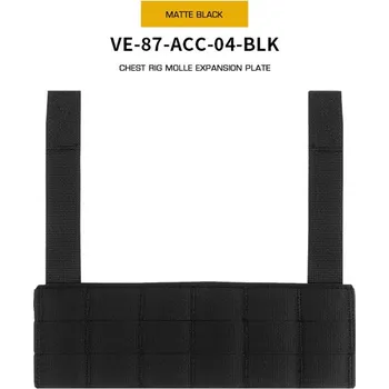 Wosport Chest Rig Molle Expansion panel - Černá