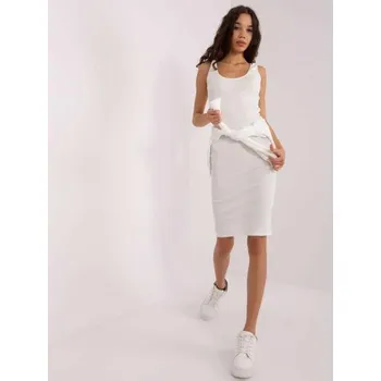 Dámský komplet s krátkou halenkou RISKA ecru