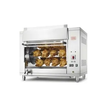 Kuchyňský gril Elektrický planetový gril na kuřata 20-25 kuřat P-7/5