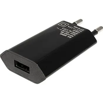 goobay Napájecí adaptér síťový (230V) - 1x USB, 1A, plochý, černý (44949) - 19.92.2065