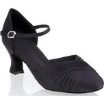 Rummos,Saténové taneční lodičky R346/50, černý satén 37