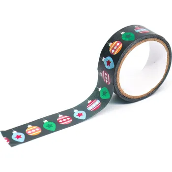 Náplň do diáře CuteArt Vánoční washi páska: Ozdoby