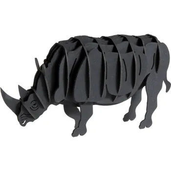 omalovánky FRIDOLIN 3D papírový model - nosorožec