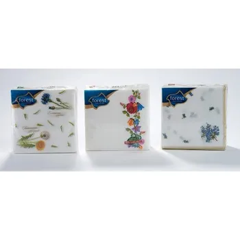 Papírový kapesník Ubrousky Virag 33x33 45 ks potisk