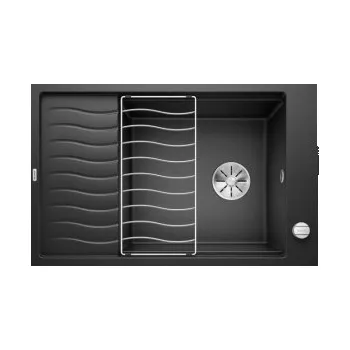 Granitový dřez Blanco ELON XL 6 S-F InFino Silgranit černá obous. s exc. + přísluš. - 525884 + ZÁRUKA 3 ROKY ZDARMA
