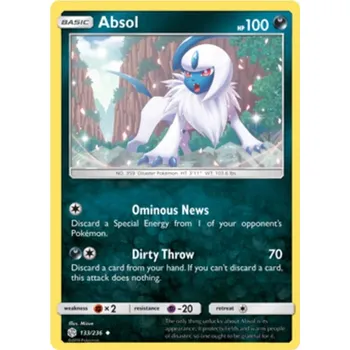 Sběratelská karetní hra Absol 133/236 - Cosmic Eclipse Typ karty: Non-Holo