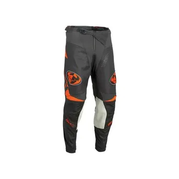 Moto kalhoty Mx Kalhoty Thor Pulse 04 Limited Edition Charcoal Orange, Velikost 28
