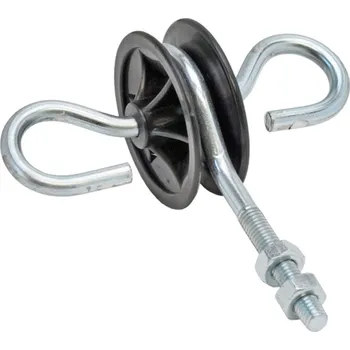 Ohradník Izolátor pro elektrický ohradník ke vchodové bráně, otočný, metrický závit - 1 ks