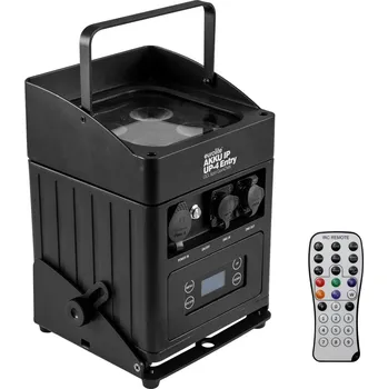 Eurolite AKKU UP-4x8W QCL Spot QuickDMX, IP65, černý