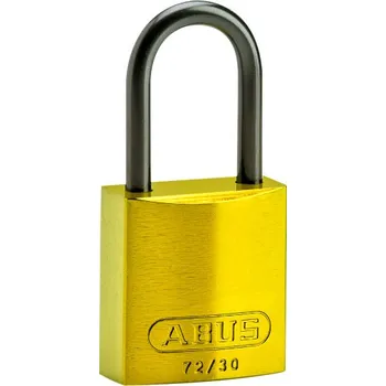Visací zámek COMPACT ALU PADLOCK 40MM SHA KD YEL/6