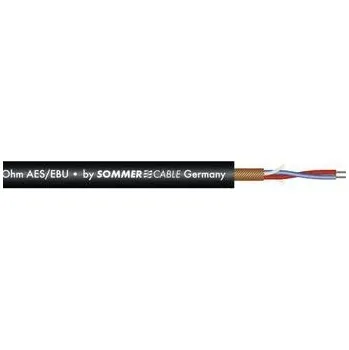 Audio kabel Sommer Cable mikrofonní kabel AES/EBU SC-Micro-Stage, 2x0,14 mm, černý, 100 m role