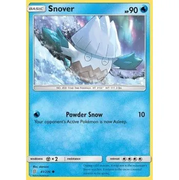 Volný čas Pokémon UNM 041/236 Snover - Unified Minds Stav: Excellent, Verze: NORMAL