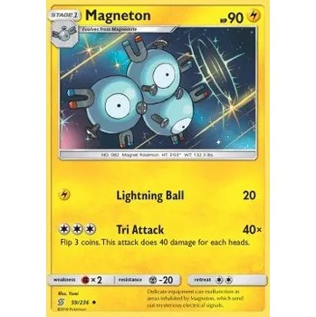 Volný čas Pokémon UNM 059/236 Magneton - Unified Minds Stav: Excellent, Verze: NORMAL