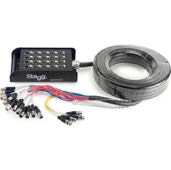 Audio kabel Stagg SSB-15/16X4XH, multicore kabel, 16x XLR M/4x XLR F, 15 m