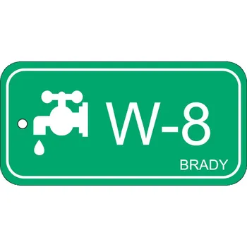 Energy tag-W-8-75x38mm-PP/25