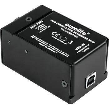 Světelný efekt Eurolite USB-DMX512 PRO Interface MK2