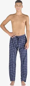 Pánské pyžamo Gina Pánské pyžamové kalhoty 79163P tmavý popel /světle šedé