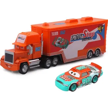 autíčko Cars Nákladní auto + osobní auto z populární Disney pohádky "AUTA" III Barva: NO.92
