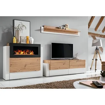 Obývací stěna Obývací stěna Queens Šířka 290 cm Výška 150 cm Hloubka 45 cm