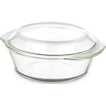 Keramický dřez Vivalto Skleněná žáruvzdorná nádoba s poklicí, 2l