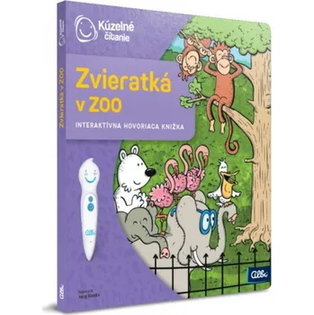 interaktivní kniha Albi Kúzelné čítanie Zvieratká v ZOO [SK]