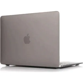 Pouzdro na mobilní telefon Plastový ochranný obal pro Apple MacBook Pro 16" (2023, M3 Pro, M3 Max) - šedý