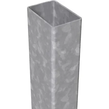Plotový sloupek Plotový pozinkovaný sloupek 60 x 40 mm - délka 3 m