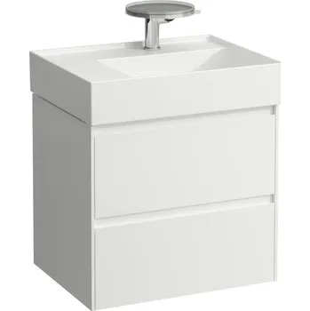 Nábytek Lani - skříňka 58,5x45 pod umyvadlo H810335, 2 zásuvky, bílá matná H4039421122601