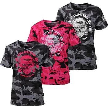 Dětské funkční maskáčové tričko SKTS023