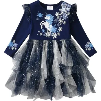 Dívčí šaty Čína Sváteční dívčí šatičky s tutu sukní, 3 - 12 let Barva: LH2302, Velikost: 5 let