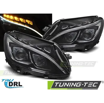 Přední světlomet SVĚTLOMETY TRUE DRL BLACK pro MERCEDES W205 14-18