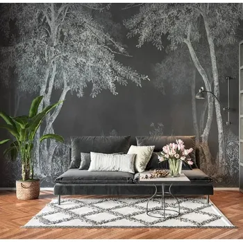 Fototapeta Solution Media 3D tapety - Kreslený strom MU3641 1 - Voděodolné plátno - Textilní tapeta omyvatelná - 250g/m2