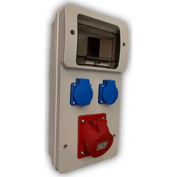 Rozvaděč 66005.20100 zásuvková kombinace osazená ELEKTRIUM