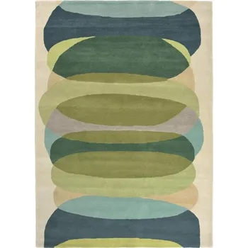 Koberec Vlněný kusový koberec Harlequin Elliptic Emerald 140307 Brink & Campman Varianta: 140x200