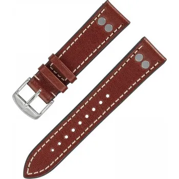 Řemínek na hodinky Řemínek Laco Pilot Strap - hnědý - 20 mm - L – Standardní délka (doporučujeme) - 18 mm + 5 let záruka a dárek ZDARMA