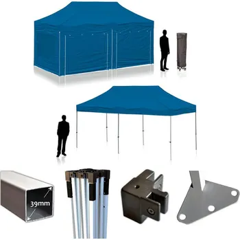 Zahradní stavba Nůžkový párty stan RedX® HOBBY 3x6 m (Kvalitní párty stany 3x6 m - dostupné v 11 barvách a možností vlastního potisku)