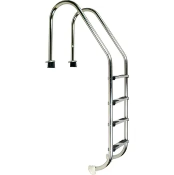 Bazénové schůdky FILINOX, S.A. Žebřík nerez Standard s pouzdrem 4 stupňový, AISI 316